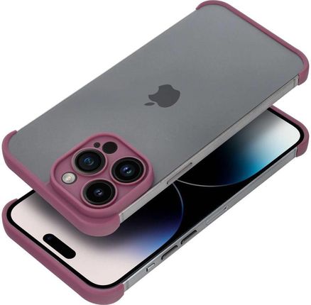 Nemo Etui Iphone 13 Pro Max Osłona Na Krawędzie I Obiektywy Bordowe