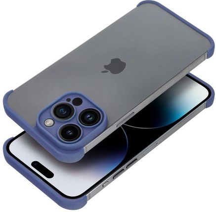 Nemo Etui Iphone 14 Pro Max Osłona Na Krawędzie I Obiektywy Niebieskie