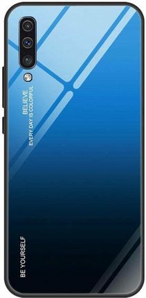 Nemo Etui Szklane Glass Case Gradient Iphone 11 Pro Max Czarno Niebieskie