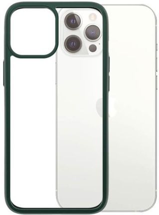 Panzerglass Etui Antybakteryjne Clearcasecolor Do Iphone 12 Pro Max Przezroczyste Z Zieloną Ramką