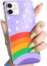 Hello Case Etui Do Iphone 12 Mini Tęcza Rainbow Obudowa Pokrowiec Case