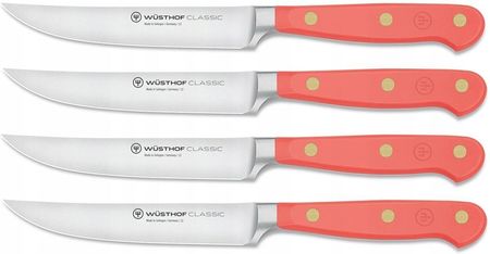 Wusthof Classic Colour Zestaw Noży Stekowych Brzoskwiniowy Wüsthof