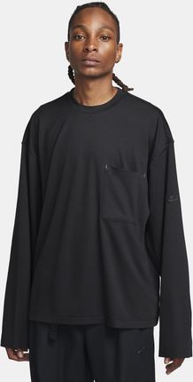 Męska koszulka z długim rękawem Nike Sportswear Dri-FIT Tech Pack - Czerń