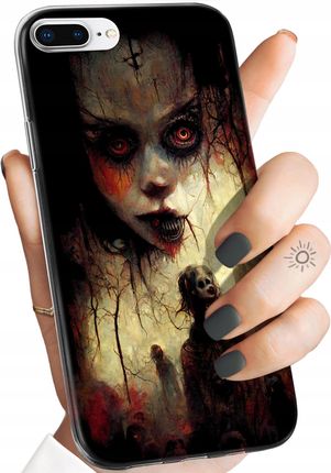 Hello Case Etui Do Iphone 7 Plus 8 Plus Halloween Zombie Dynie Czaszki Wampiry