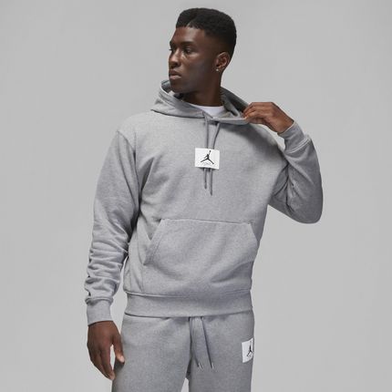 Męska bluza z kapturem Jordan Flight Fleece - Szary