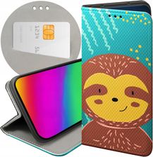 Hello Case Etui Z Klapką Do Iphone Xr Leniwiec Futerał