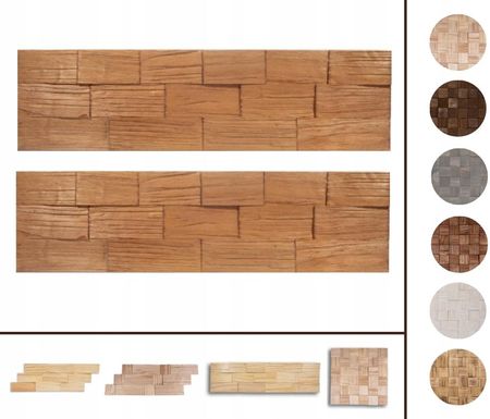 Modo24 Panel Boazeryjny Drewniany 720x195x13 Olcha