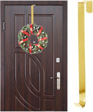 Zdjęcie H& S Collections Wieszak Haczyk Uchwyt Na Świąteczny Wieniec Wianek Drzwi Wejściowe Złoty 29,5 Cm - Zielona Góra