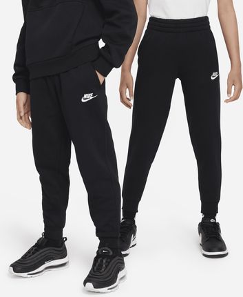 Joggery dla dużych dzieci Nike Sportswear Club Fleece - Czerń