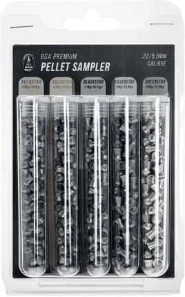 Zestaw Śrutów Bsa Premium Pellet Range Sampler 5,5 Mm