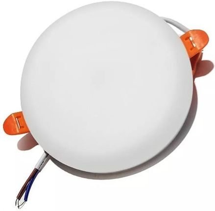 Ultra cienka lampa panelowa biała zimna plafon 12w/220V z mocowaniem 40-95mm