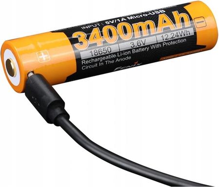 Akumulator Fenix USB ARB-L18U (18650 3400 mAh 3,6 V)
