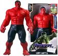 HULK Red Czerwony Potężny Figurka Dźwięki 30cm PREZENT DLA FANA HULKA