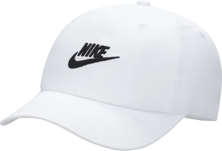 Dziecięca czapka z efektem sprania Nike Club Futura - Biel