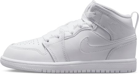 Buty dla małych dzieci Jordan 1 Mid - Biel