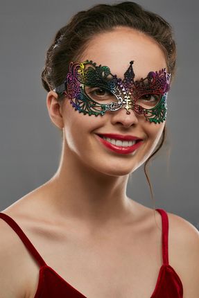 Mersada Maska Koronkowa Na Oczy Wenecka Karnawał Impreza