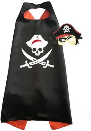 Cogio Strój Kostium Pirat Korsarz Peleryna Maska Karnawał Halloween Dla Dzieci