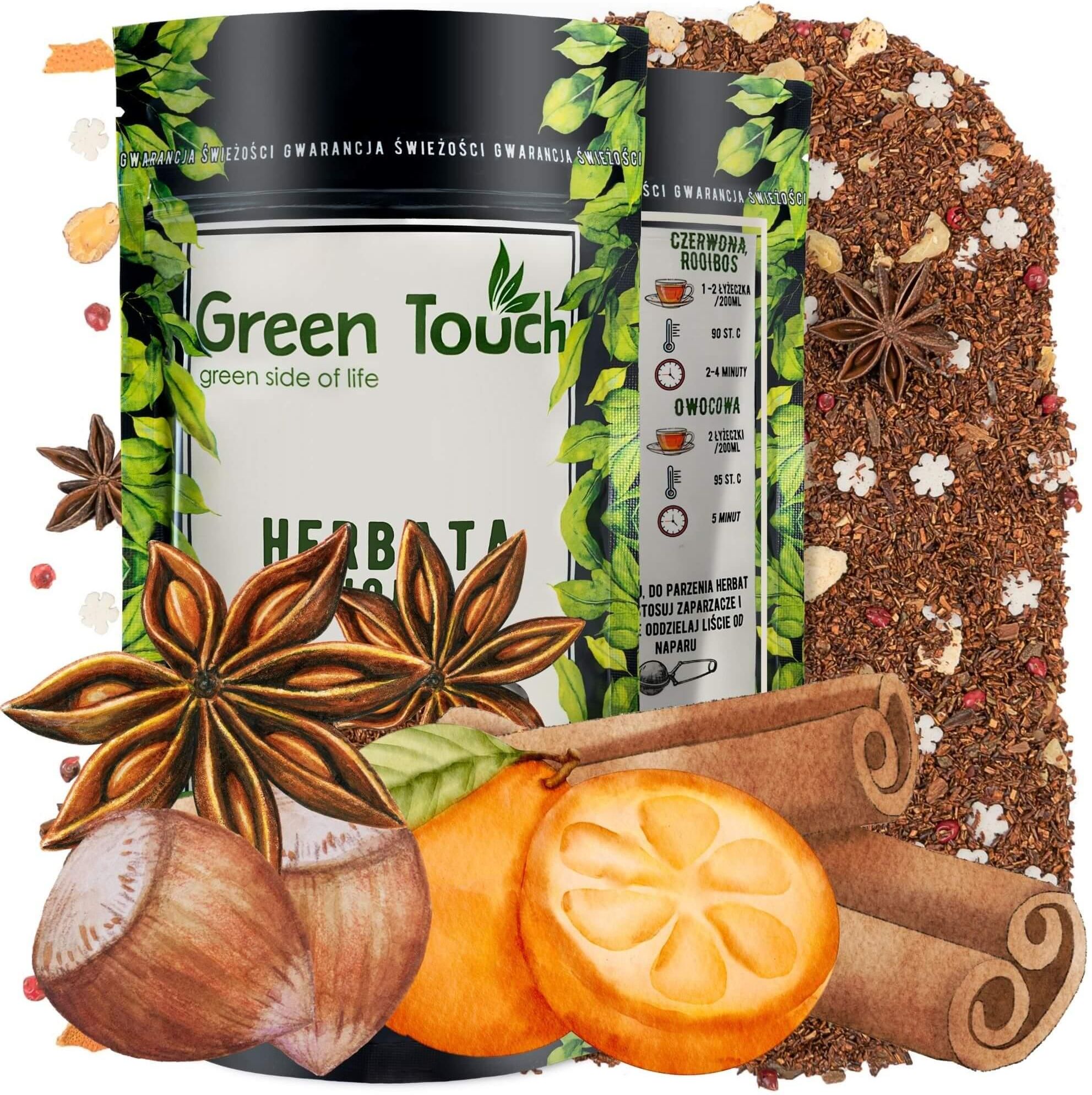 Herbata Green Touch Herbata Rooibos Świąteczna Korzenne Święta ...