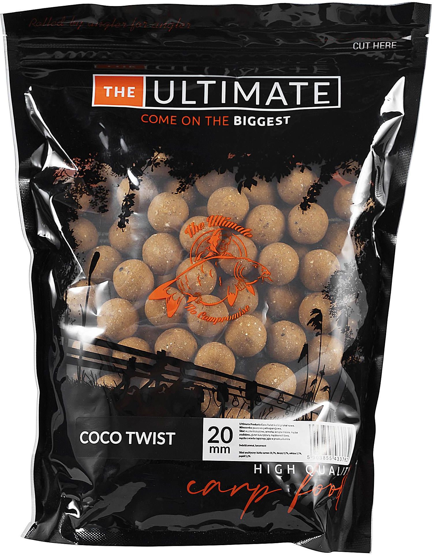 Ultimate Products Kulki Zanętowe Coco Twist 20mm 1kg - Ceny i opinie ...