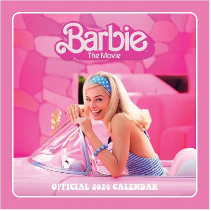 Barbie Kalendarz 2024 Ścienny Planer Duży Organizer Notatnikowy