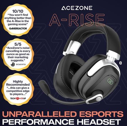 ヘッドホン Acezone A-rise A-Rise - Hybrid ANC Gaming Headset for LAN and tournament