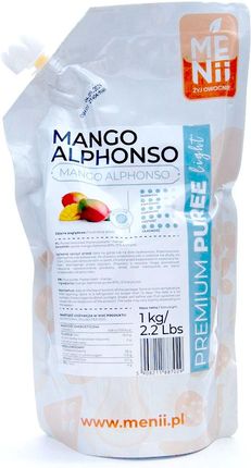 Menii Sp. Z.O.O. Puree Mango Alphonso Light Premium Pulpa 1kg