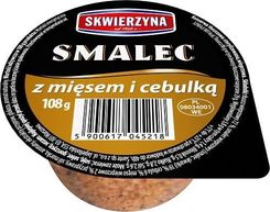 Zdjęcie Skwierzyna Smalec Z Mięsem I Cebulką 108g - Skawina