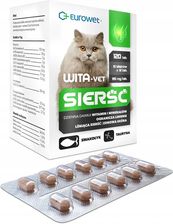 Eurowet Wita-Vet Tabletki Dla Kotów Na Sierść 120 Tabletek