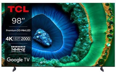 Telewizor QLED TCL 98C955 98 cali 4K UHD