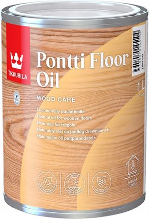 Tikkurila Pontti Floor Oil 1L Bezbarwny