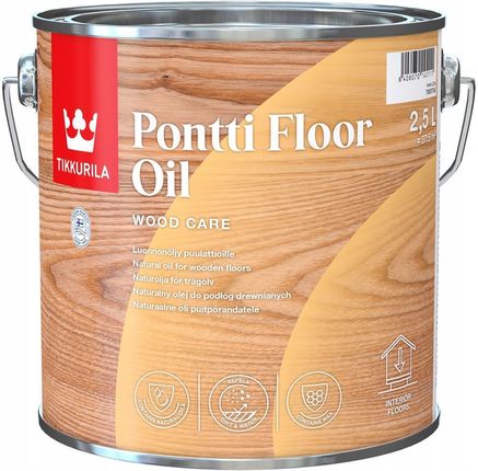 Tikkurila Pontti Floor Oil 2,5L Bezbarwny