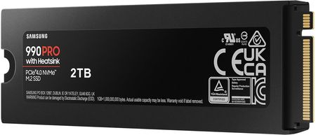 Dysk SSD Samsung 990 PRO Heatsink 2TB (MZ-V9P2T0GW) - Opinie