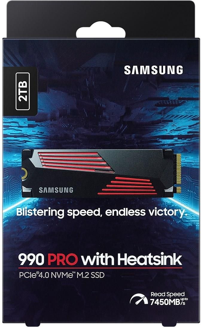 Samsung 990 PRO 2TB with Heatsink その3 Dysk SSD Samsung 990 PRO Heatsink 2TB (MZ-V9P2T0GW) - Opinie