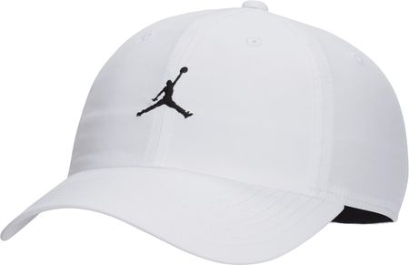 Regulowana czapka o nieusztywnianej strukturze Jordan Club Cap - Biel