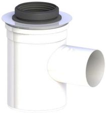 Zdjęcie Termet Element Rozdzielczy PP/Stal Z Ø80/Ø125mm Na 2X Ø80mm T9000040133 - Wiślica