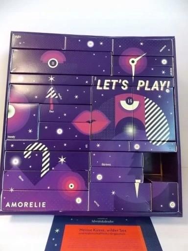 Amorelie Erotyczny Kalendarz Adwentowy let,s play PREZENT EROTYCZNY DLA