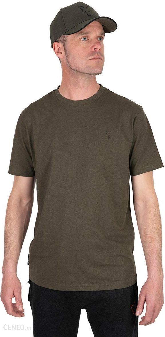 Fox Fishing Koszulka Collection T Shirt Green Black Xl CCL187