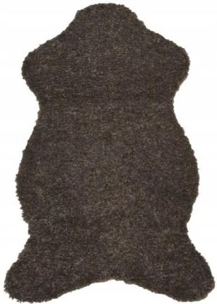 Miękki dywan shaggy brązowy 50 x 90 cm