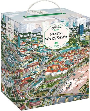 Czuczu Puzzle Puzzlove Miasto Warszawa 500El.