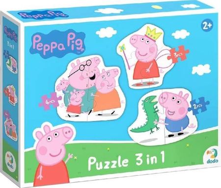 Dodo Puzzle Peppa Pig 3W1