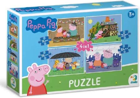 Dodo Puzzle 4W1 Peppa Pig 200342