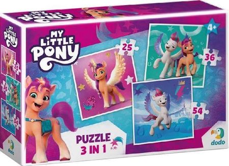 Dodo Puzzle 3W1 My Little Pony 200384