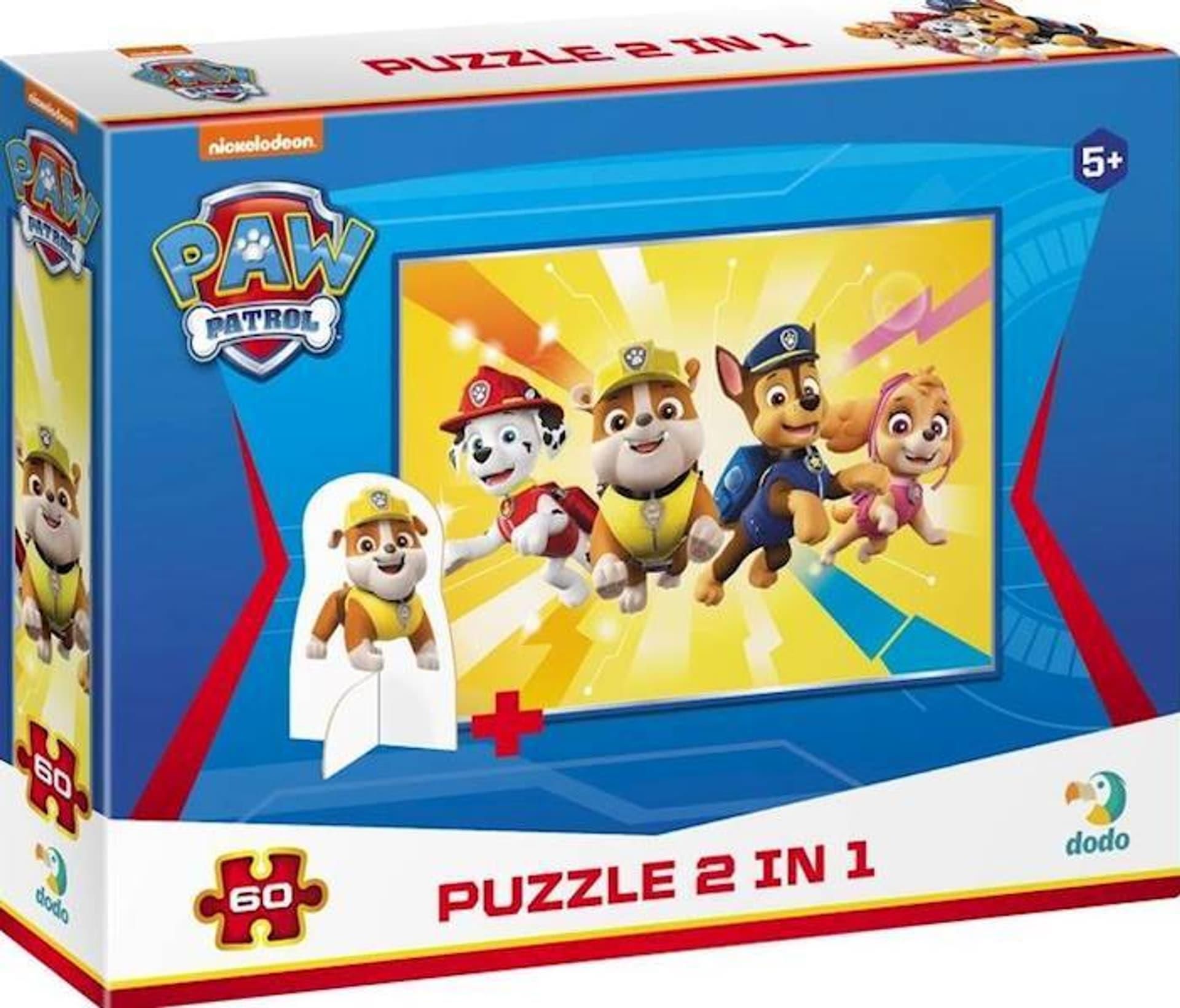 Dodo Puzzle Paw Patrol 60El. Z Figurkami 200164 - Ceny i opinie - Ceneo.pl