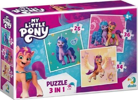 Dodo Puzzle 3W1 My Little Pony 200385