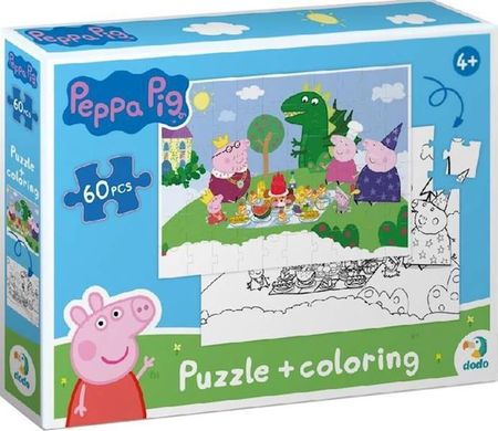 Dodo Puzzle 2W1 Peppa Pig 60El. 200118