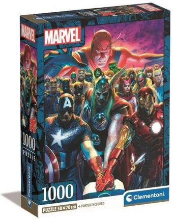Clementoni 1000El. Compact Marvel The Avengers