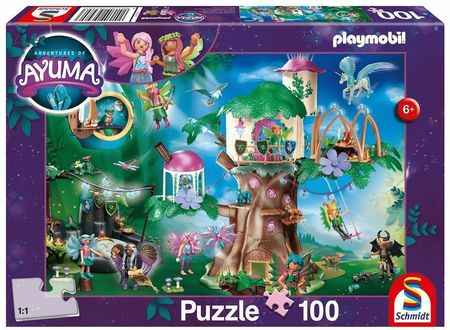 Schmidt Puzzle 100El. Playmobil Adventures Of Ayuma