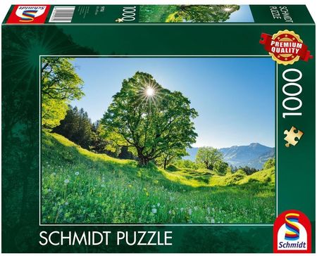 Schmidt Puzzle 1000El. Góra Ahorn Szwajcaria