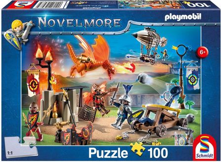 Schmidt Puzzle 100El. Playmobil Novelmore