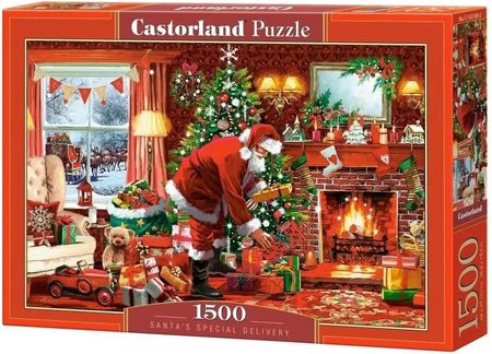 Castorland Puzzle 1500el. Santa'S Special Delivery Castor - Ceny i